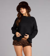 Weekend Mood Oversized Sweater